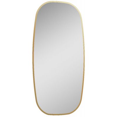 Lustro 45x90 cm z oświetleniem złoty RE060450015570 Elita