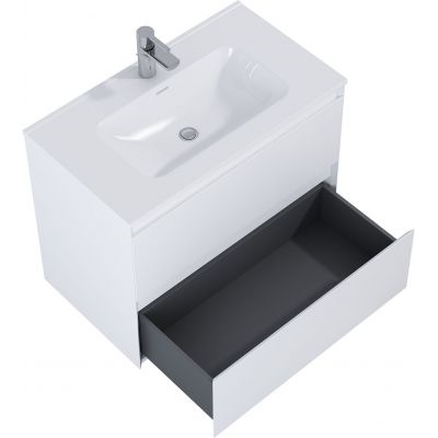 Szafka 80x45.8x63.5 cm podumywalkowa wisząca biała RE010800055290 Elita Split