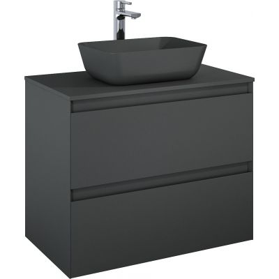 Szafka 80x45.8x63.5 cm podumywalkowa wisząca antracyt RE010800056010 Elita Split