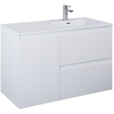 Szafka 100x45.8x63.5 cm podumywalkowa wisząca biała RE011005055290 Elita Split