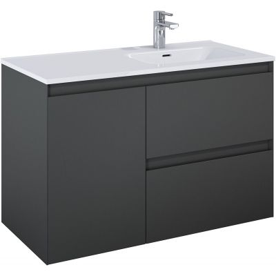 Szafka 100x45.8x63.5 cm podumywalkowa wisząca antracyt RE011005056010 Elita Split