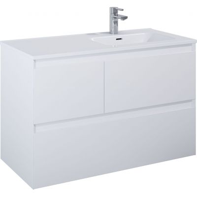 Szafka 100x45.8x63.5 cm podumywalkowa wisząca biała RE011005155290 Elita Split