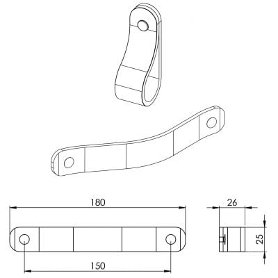 Uchwyt RE120000177990 Elita Kido