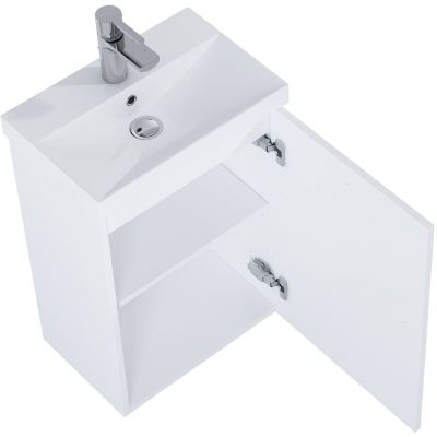 Umywalka z szafką 46 cm białą RE020450115290 Elita Kido