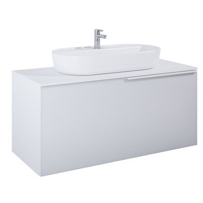 Szafka 122x47.1x54 cm podumywalkowa wisząca biała RE011200165290 Elita Glam