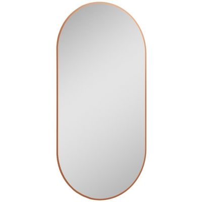 Lustro 52x92 cm owalne z oświetleniem złoty RE060520015450 Elita Sharon