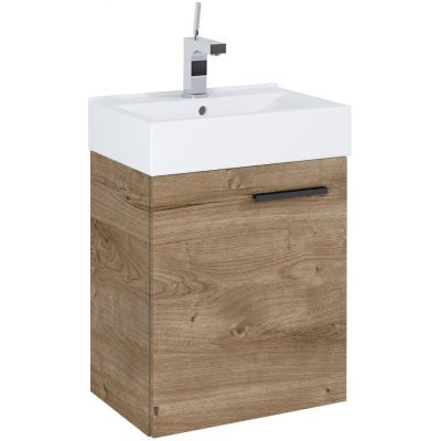 Umywalka z szafką 45 cm dąb RE020451167050 Elita Tiny