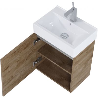 Umywalka z szafką 45 cm dąb RE020451167050 Elita Tiny