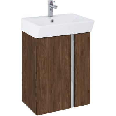 Umywalka z szafką 50.5 cm orzech RE020500127060 Elita Skye