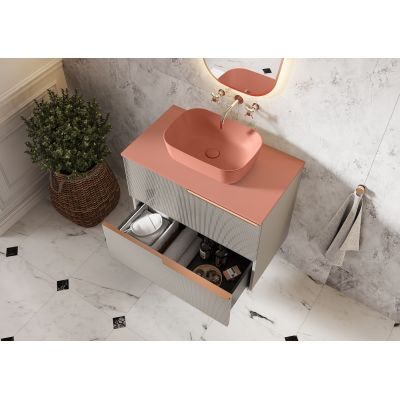 Blat naszafkowy 100.6x46 cm różowy RE051000016600 Elita ElitStone