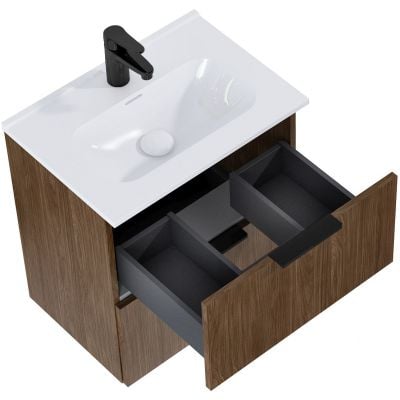 Umywalka z szafką 51.3 cm orzech RE020500107060 Elita Street Plus