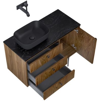 Szafka 100x45.6x54 cm podumywalkowa wisząca orzech RE01100009D480 Elita Legacy