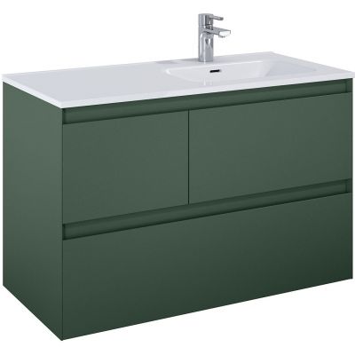Szafka 100x45.8x63.5 cm podumywalkowa wisząca zielona RE011005157010 Elita Split