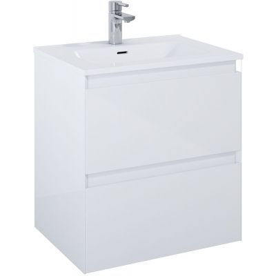 Szafka 60x45.8x63.5 cm podumywalkowa wisząca biała RE010600058060 Elita Split