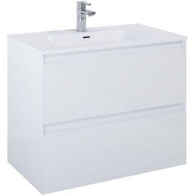 Szafka 80x45.8x63.5 cm podumywalkowa wisząca biała RE010800058060 Elita Split