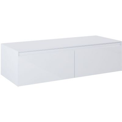Szafka z blatem 120x45.8x31.9 cm boczna wisząca biała RE081204058060 Elita Split Slim