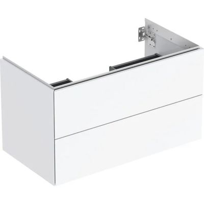 Szafka 88.8x47x50.4 cm podumywalkowa wisząca biała 505263001 Geberit One
