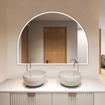 Lustro 110x80 cm biały FORMUSBIALY110X80 Guarda Musa
