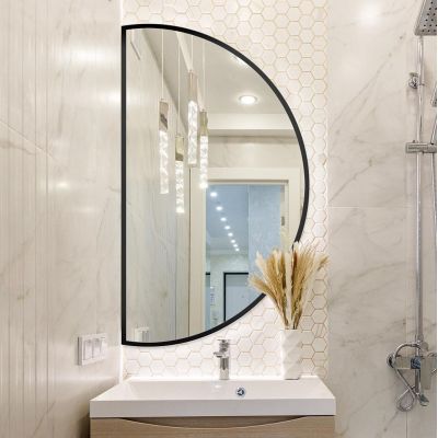 Lustro 90x120 cm czarny FORMUSCZARNY90X120 Guarda Musa