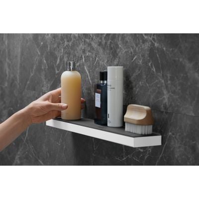 Półka łazienkowa 50 cm grafitowa 26844700 Hansgrohe Rainfinity