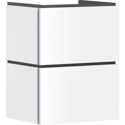Szafka 48x38x62 cm podumywalkowa wisząca biała 54290700 Hansgrohe Xilesa E