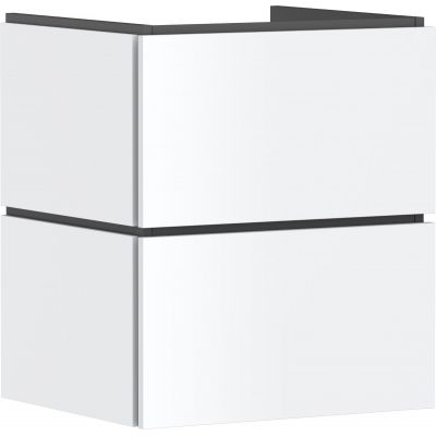 Szafka 53x47x62 cm podumywalkowa wisząca biała 54292700 Hansgrohe Xilesa E