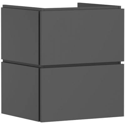 Szafka 53x47x62 cm podumywalkowa wisząca szara 54292760 Hansgrohe Xilesa E