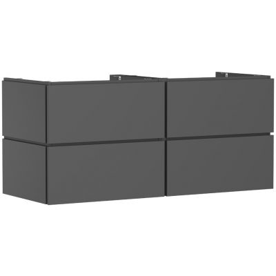 Szafka 137.5x55x62 cm podumywalkowa wisząca szara 54305760 Hansgrohe Xilesa E