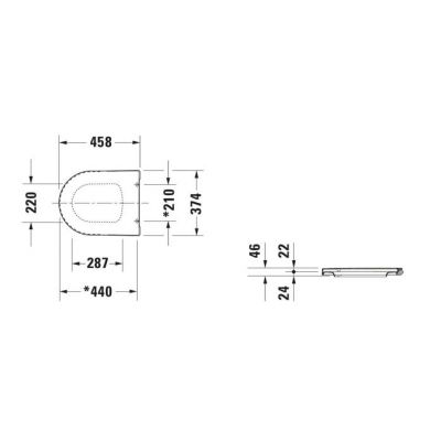 Lustro 60x40 cm prostokątne 8010110090 Hewi