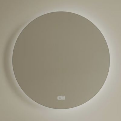 Lustro 100x100 cm okrągłe z oświetleniem z matą grzewczą KBM100 Kronenbach Moon
