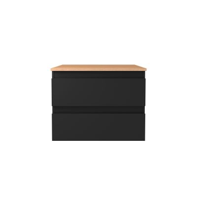 Szafka 60x45.6x47 cm podumywalkowa wisząca czarna 60000300 Oltens Vernal