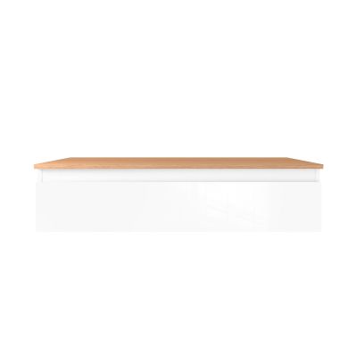 Szafka 100x45.6x23.6 cm podumywalkowa wisząca biała 60011000 Oltens Vernal