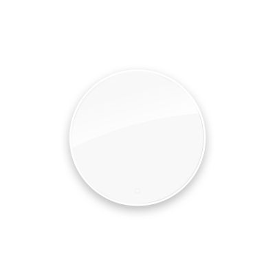 Lustro 80x80 cm okrągłe z oświetleniem z matą grzewczą 64101000 Oltens Nordlis