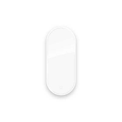 Lustro 40x90 cm owalne z oświetleniem z matą grzewczą 64103000 Oltens Nordlis