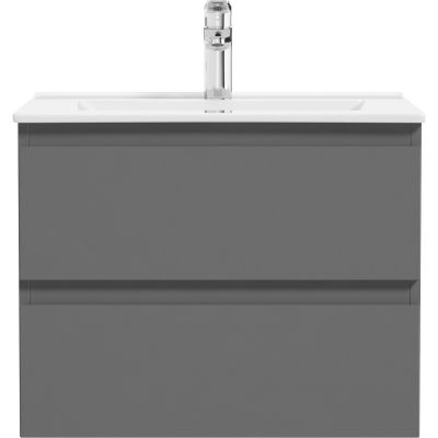 Szafka 60x45.6x47 cm podumywalkowa wisząca grafitowa 60000400 Oltens Vernal