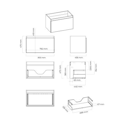 Zestaw Oltens 60009000, 60014000, 63011000