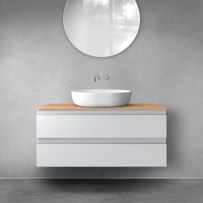 Szafka 100x45.6x47 cm podumywalkowa wisząca szara 60002700 Oltens Vernal