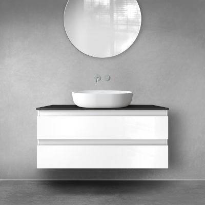 Szafka 100x45.6x47 cm podumywalkowa wisząca biała 60004000 Oltens Vernal