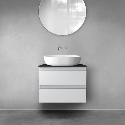 Szafka 60x45.6x47 cm podumywalkowa wisząca szara 60000700 Oltens Vernal