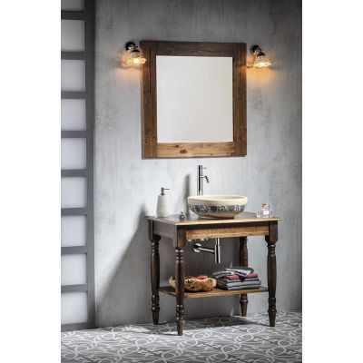 Szafka 100x50x75 cm podumywalkowa stojąca drewno CIM151 Sapho Cimbura