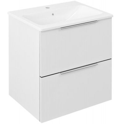 Stolik dekoracyjny 48x38.9x54 cm podumywalkowa wisząca biała CR4923030 Sapho Carisma