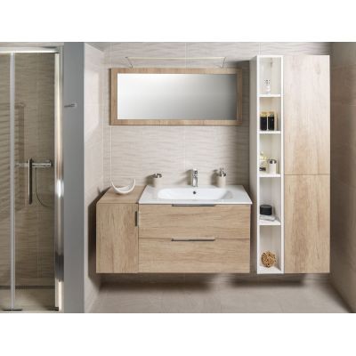 Szafka 79.8x45.9x52 cm podumywalkowa wisząca dab CR8012222 Sapho Cirasa