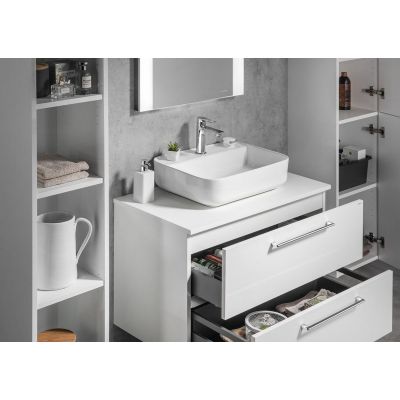Szafka 79.8x45.9x52 cm podumywalkowa wisząca biała CR8013030 Sapho Cirasa