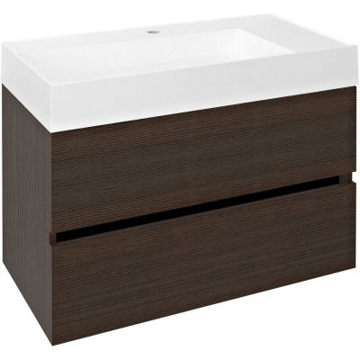 Szafka 82x43.5x50 cm podumywalkowa wisząca drewno DT0851616 Sapho Odetta