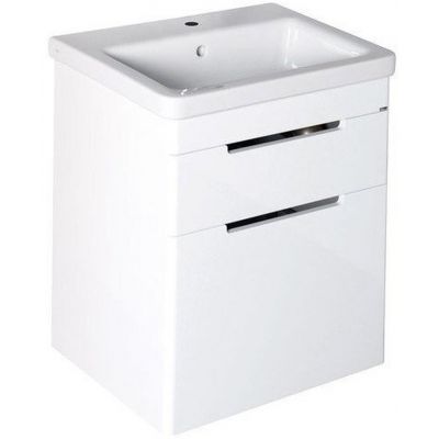 Szafka 46.5x38.5x65 cm podumywalkowa wisząca biała EL0523030 Sapho Ella