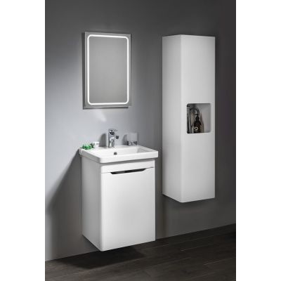 Szafka 46.5x38.5x65 cm podumywalkowa wisząca biała EL0553030 Sapho Ella