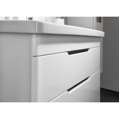 Szafka 95.7x42.8x55 cm podumywalkowa wisząca biała EL1003030 Sapho Ella