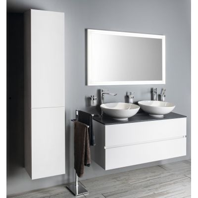 Szafka 35x32x172 cm boczna wisząca biała ESC2303030 Sapho Espace