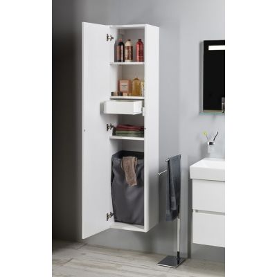 Szafka 35x32x172 cm boczna wisząca biała ESC3303030 Sapho Espace