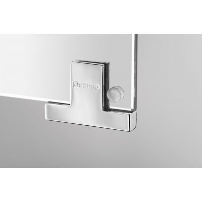 Szafka 95.5x16.5x70 cm z lustrem szary IN095 Sapho Integra